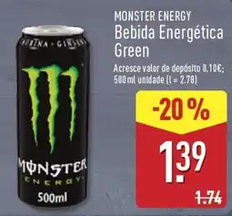 ALDI Monster Energy Green promoção