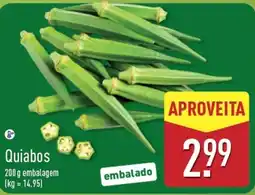 ALDI Quiabos promoção