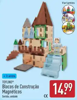 ALDI Toylino blocos de construção magnéticos promoção