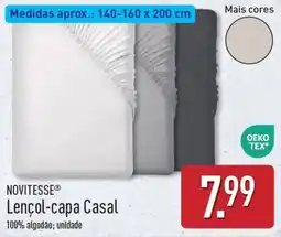 ALDI Lençol-capacasal novitesse promoção