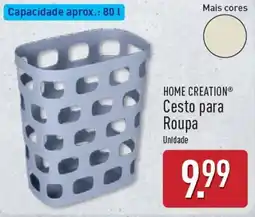 ALDI Home creation cesto para roupa promoção