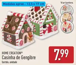 ALDI Home creation casinha de gengibre promoção