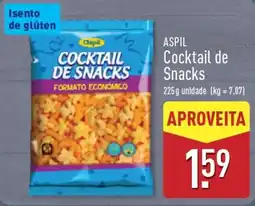 ALDI Aspil cocktail de snacks promoção