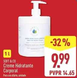 ALDI Soft & Co Creme Hidratante Corporal promoção