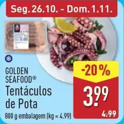 ALDI Golden Seafood Tentáculos de Pota promoção