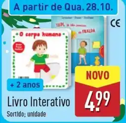 ALDI Livro Interativo promoção