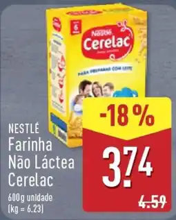 ALDI Nestlé Farinha Não Láctea Cerelac promoção
