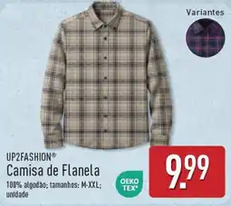 ALDI Camisa de Flanela Up2fashion promoção