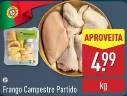 ALDI Frango Campestre Partido promoção