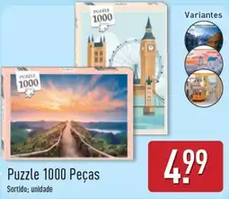 ALDI Puzzle 1000 Peças promoção