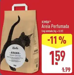 ALDI Kimba areia perfumada promoção