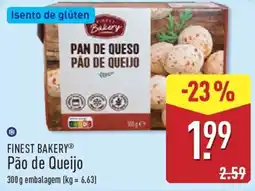ALDI Finest Bakery Pão de Queijo promoção
