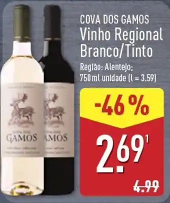 Cova dos Gamos Vinho Regional Branco/Tinto