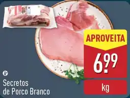 ALDI Secretos de Porco Branco promoção