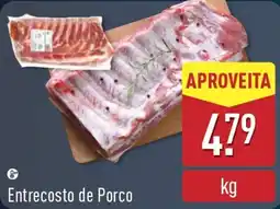 ALDI Entrecosto de Porco promoção