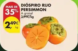 Pingo Doce Dióspiro rijo persimmon promoção
