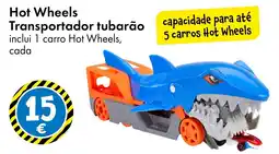 TEDi Hot Wheels Transportador tubarão promoção