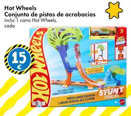 TEDi Hot Wheels conjunto de pistas de acrobacias promoção