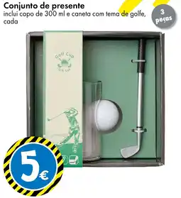 TEDi Golf Cup Gift Set promoção