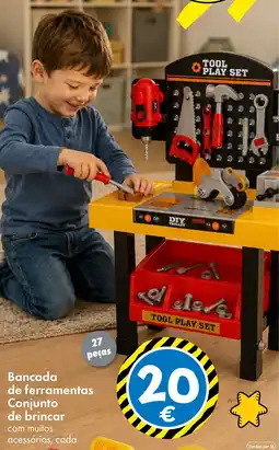 TEDi Bancada de ferramentas Conjunto de brincar promoção