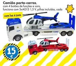TEDi Camião porta-carros promoção
