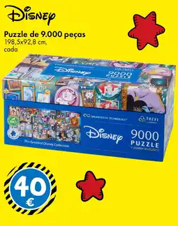 TEDi Disney puzzle de 9.000 peças promoção