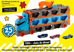 TEDi Hot Wheels Camião de Transporte promoção