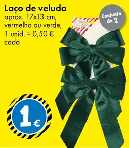 TEDi Laço de veludo promoção