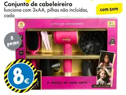TEDi Conjunto de cabeleireiro promoção