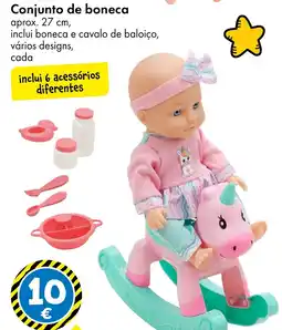 TEDi Conjunto de boneca promoção