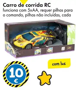 TEDi Carro de corrida RC promoção
