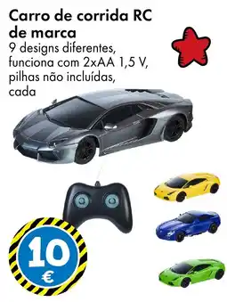 TEDi Carro de corrida RC de marca promoção