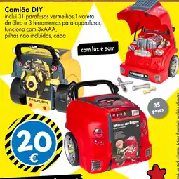 TEDi Camião DIY promoção