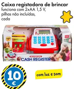 TEDi Caixa registadora de brincar cash register promoção