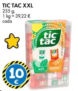 TEDi tic tac xxl promoção