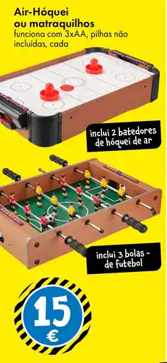 TEDi Air-Hóquei ou matraquilhos promoção