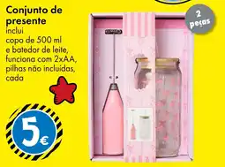 TEDi Conjunto de presente promoção