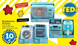TEDi Eletrodoméstico de brincar home fun promoção