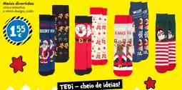 TEDi Meias divertidas promoção