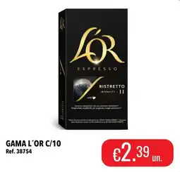 Central Cash Gama l'or c/10 promoção