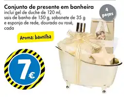 TEDi Conjunto de presente em banheira promoção