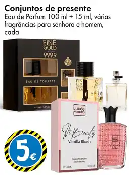 TEDi Conjuntos de presente promoção