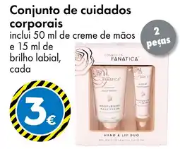 TEDi Conjunto de cuidados corporais fanatica promoção