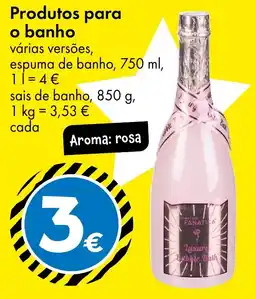 TEDi luxury bubble bath promoção