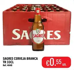 Central Cash Sagres cerveja branca promoção