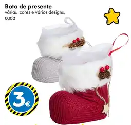 TEDi Bota de presente promoção