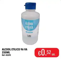 Central Cash álcool etílico 96 va promoção