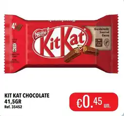 Central Cash Kit Kat chocolate promoção