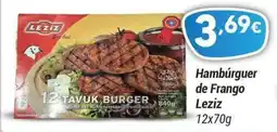 GidaCarnes Supermercados Hambúrguer de frango leziz promoção