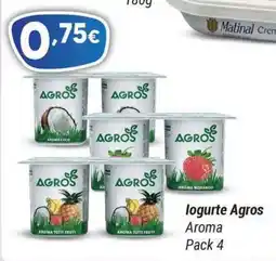 GidaCarnes Supermercados Iogurte Agros Aroma promoção